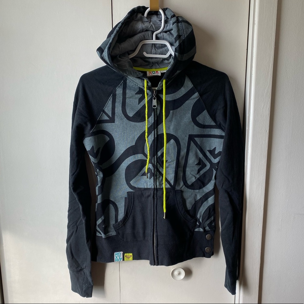 ROXY zip-up hoodie